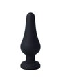 Intense - Anal Plug Pipo L Black Silicone 13 CM