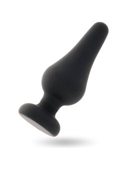 Intense Anal Plug Pipo L Silicone Black 13 CM