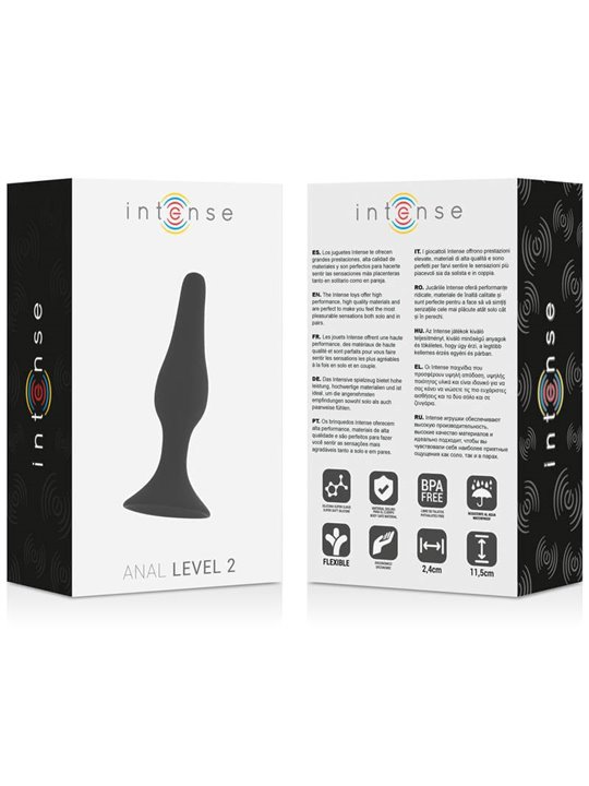 Intense Anal Level 2 11.5Cm Black