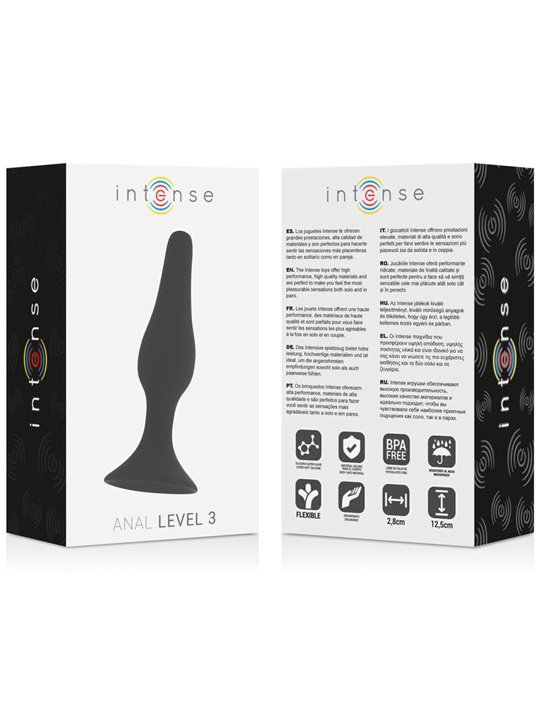 Intense Anal Level 3 12.5Cm Black
