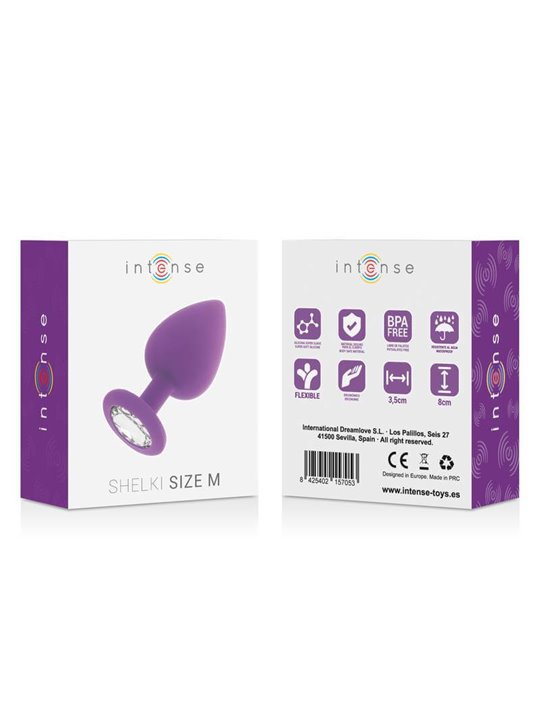 Intense Shelki M Plug Anal Purple