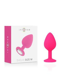 Intense Shelki M Plug Anal Hot Pink