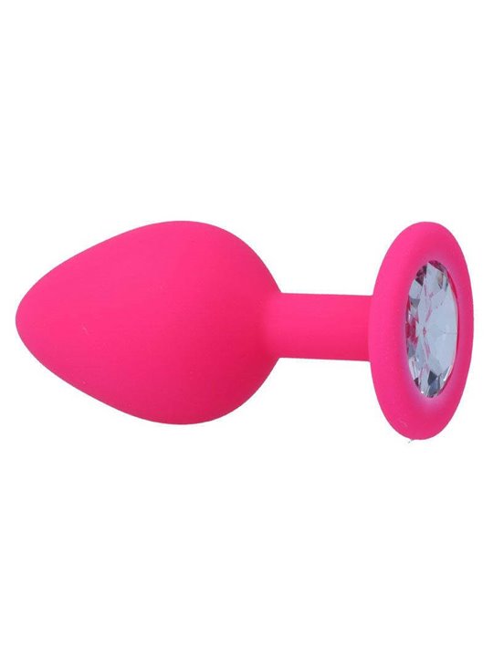 Intense - Shelki M Anal Plug Fuchsia