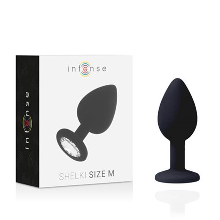 Intense - Shelki M Anal Plug Black
