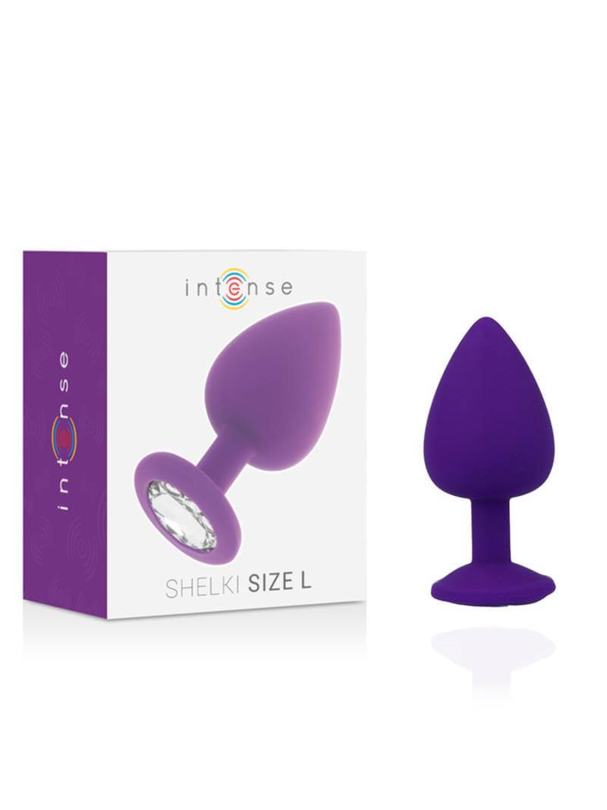 Intense Shelki L Plug Anal Purple