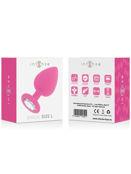 Intense - Shelki L Plug Anal Fuchsia