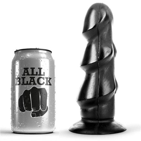 All Black - Dildo 17 CM