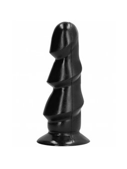 All Black - Dildo in PVC 17 CM