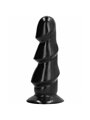 All Black - Dildo in PVC 17 CM
