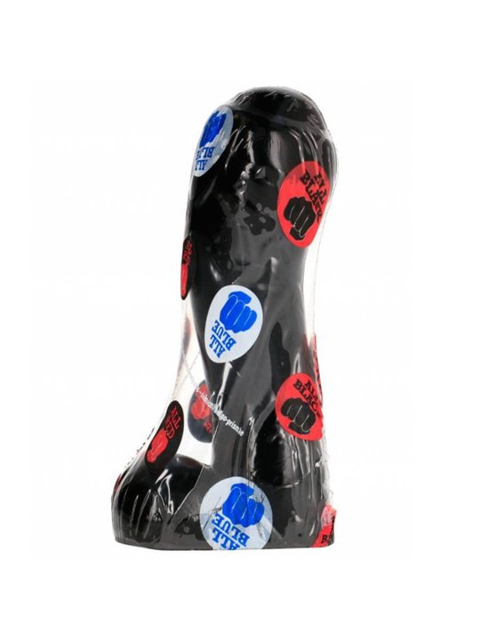 All Black - Dildo con Testicoli e Ventosa 15 CM