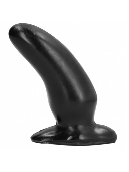 All Black - Plug Anale Curvo 13 CM