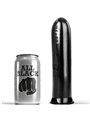 All Black - Dildo Anale Vaginale Nero in PVC 19 CM