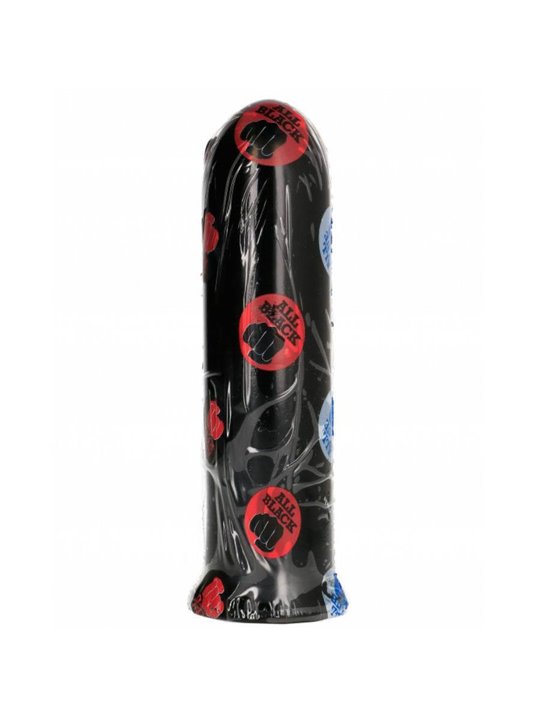 All Black - Dildo Anale Vaginale Nero in PVC 19 CM