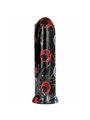All Black - Dildo Anale Vaginale Nero in PVC 19 CM