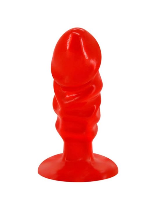 Baile Butt - Plug Anale Unisex con Ventosa Rosso