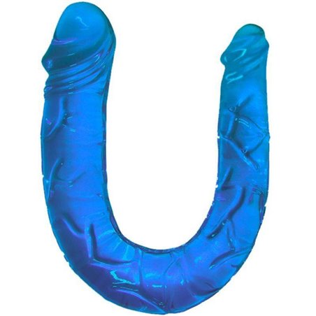 Baile Double Dong - Dildo Doppio Realistico 30,5 CM Blu