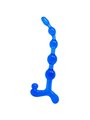 Baile Bendy Twist - Perline Anali in Silicone Blu - 22,5 CM