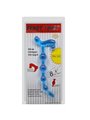 Baile Bendy Twist - Perline Anali in Silicone Blu - 22,5 CM