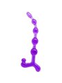 Baile Bendy Twist - Perline Anali in Silicone Viola - 22,5 CM