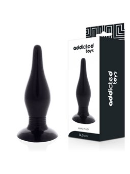 Addicted Toys - Anal Plug 14.5 CM Black