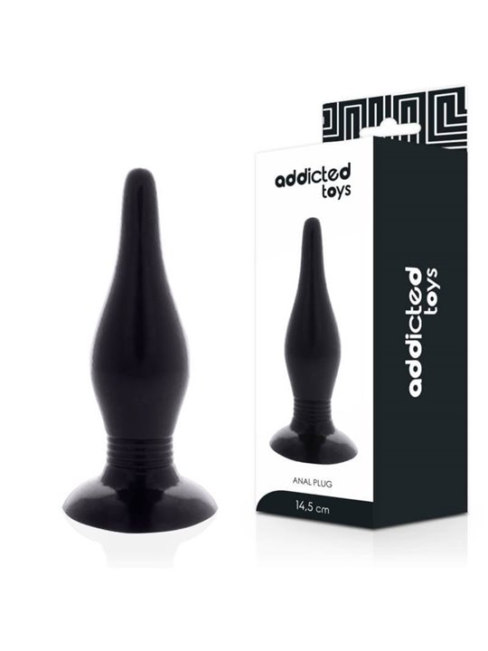Addicted Toys - Anal Plug 14.5 CM Black