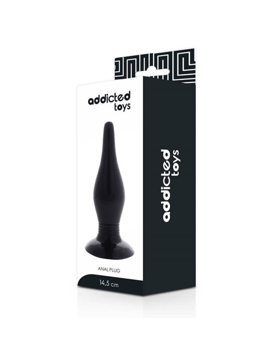 Addicted Toys - Anal Plug 14.5 CM Black