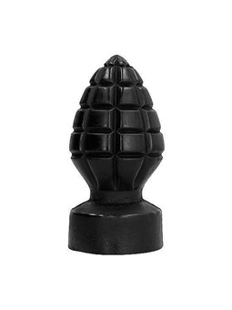All Black - Plug Anale Bomba a Mano 14 CM
