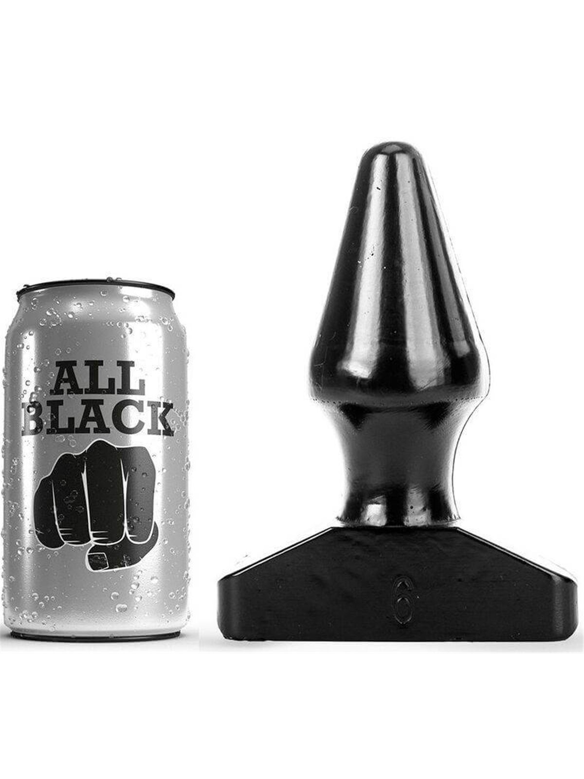 All Black - Plug Anal 15,5 CM