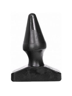 All Black - Plug Anale a Forma Conica 16 CM