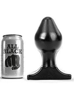 All Black - Anal Plug 16X8 CM