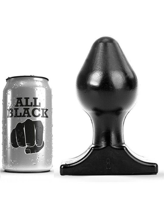 All Black - Plug Anale 16X8 CM