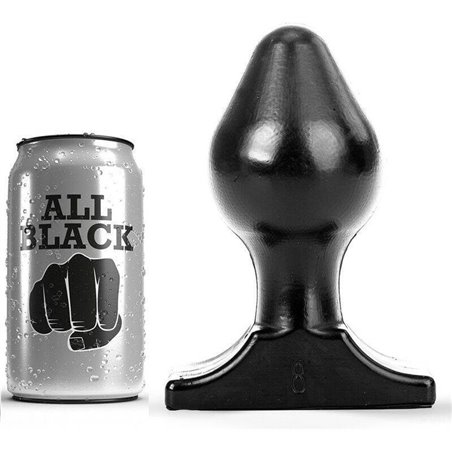 All Black - Plug Anale 16X8 CM