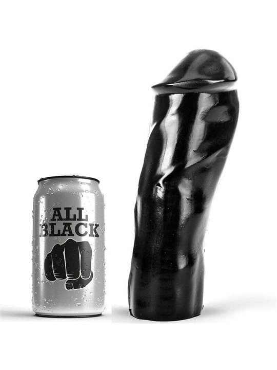 All Black - Dildo Realistic 20 CM