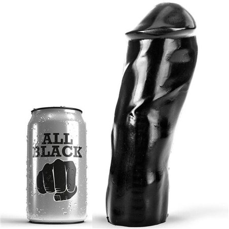 All Black - Dildo Realistic 20 CM
