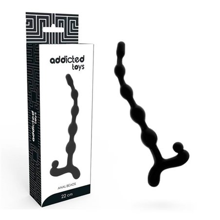 Addicted Toys - Palline Anali 22 CM Nero