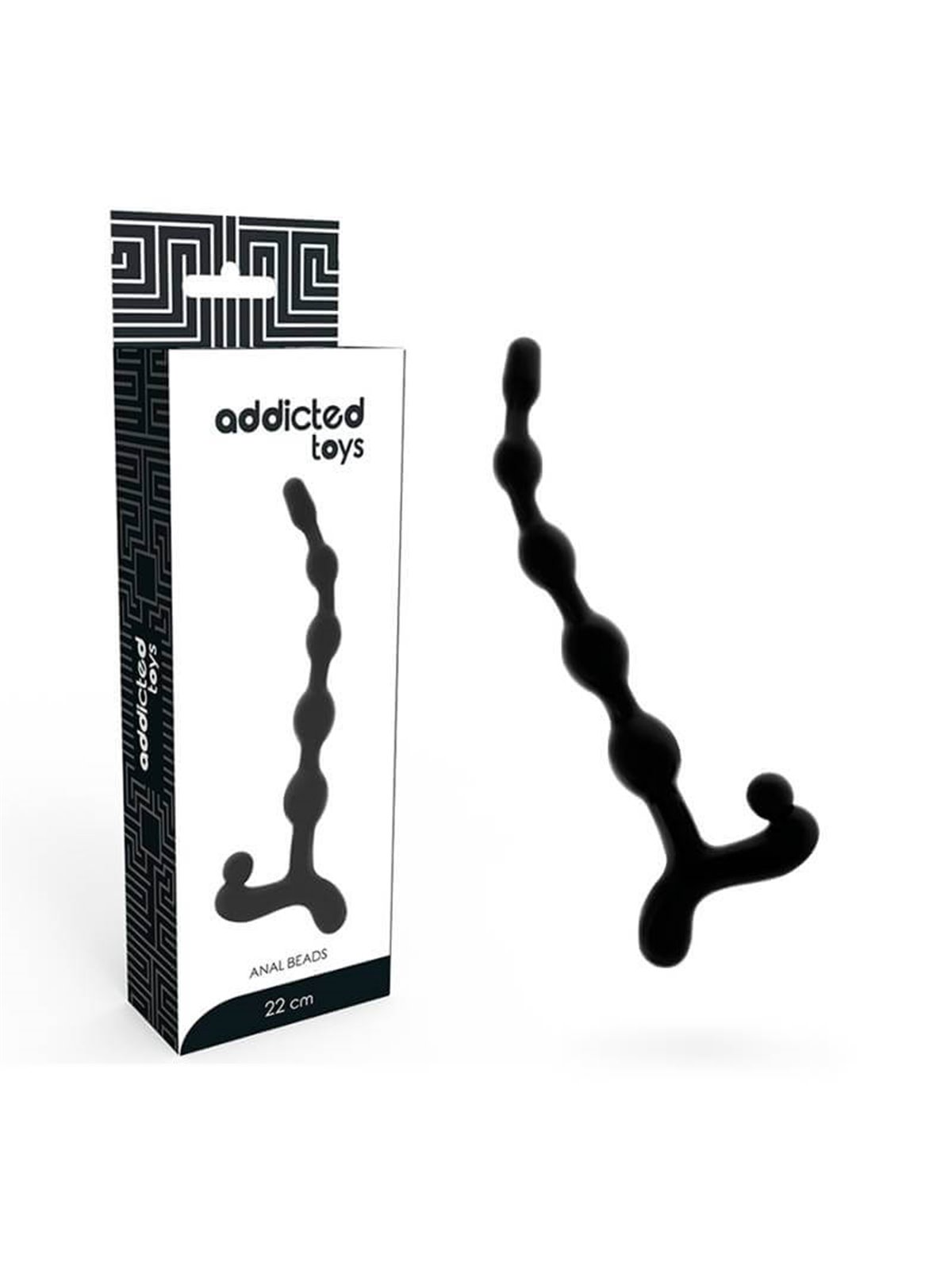 Addicted Toys - Palline Anali 22 CM Nero