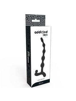 Addicted Toys - Palline Anali 22 CM Nero