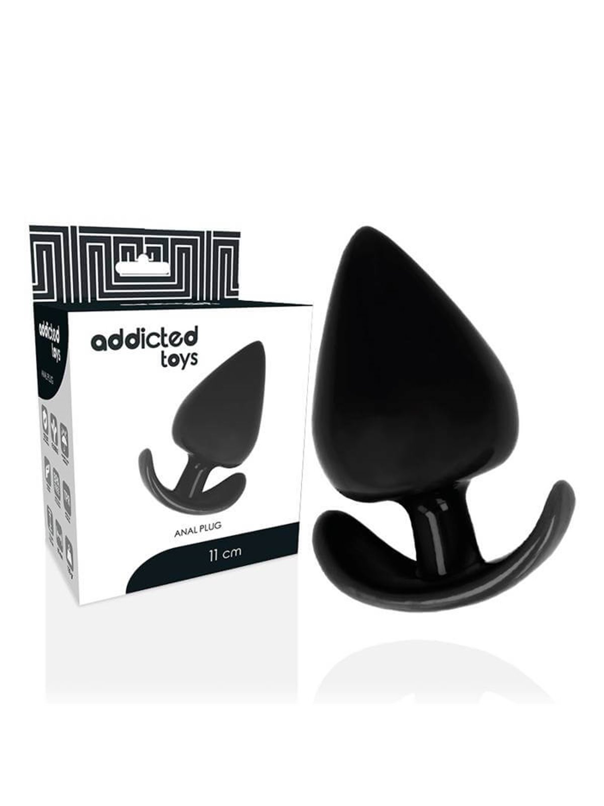 Addicted Toys - Plug Anale 11 CM Nero