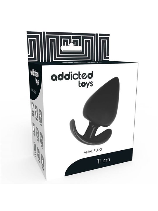 Addicted Toys - Plug Anale 11 CM Nero