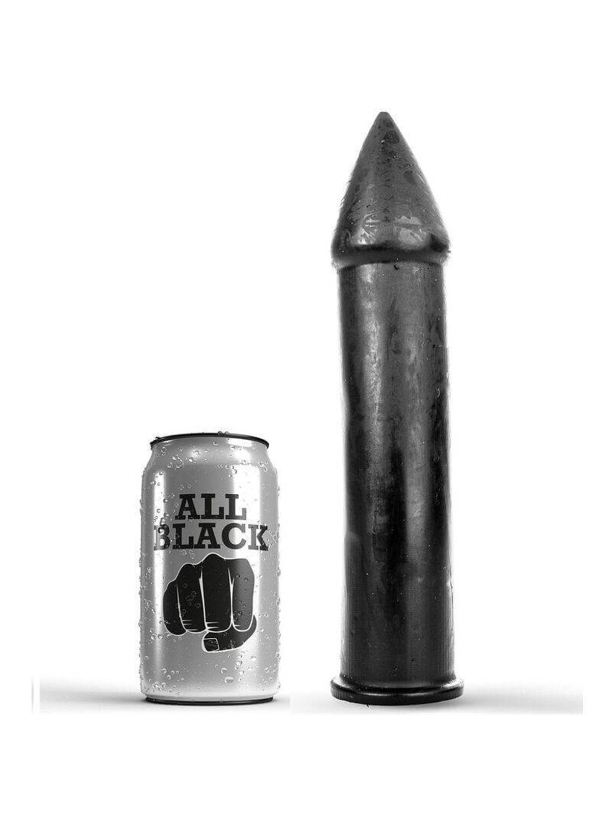 All Black - Dildo Anale Vaginale 24 CM
