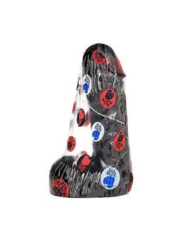 All Black - Pene Realistico con Testicoli e Ventosa 19 CM
