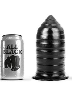 All Black - Plug Anale in Silicone 16 CM