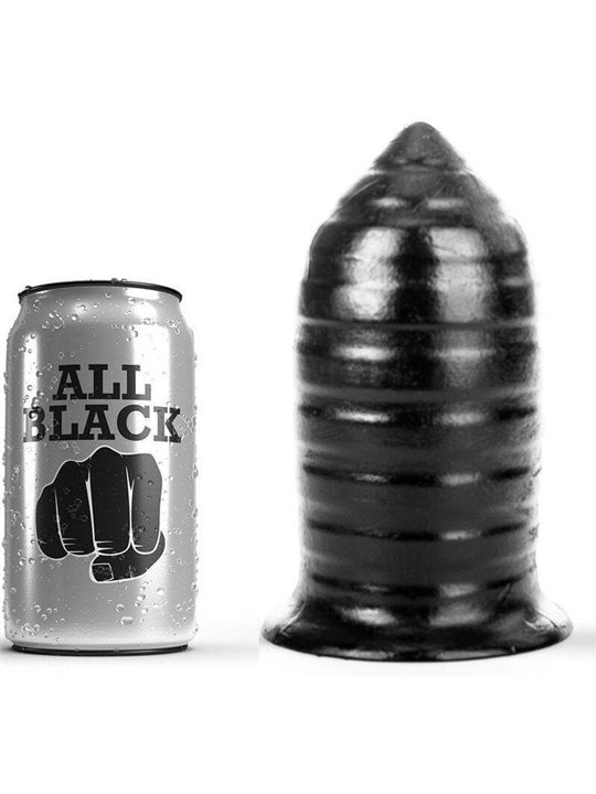 All Black - Plug Anale in Silicone 16 CM
