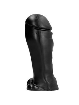 All Black - Dildo in PVC a Punta Larga 22 CM