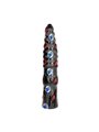 All Black - Plug Anale con Struttura Scanalata 33 CM