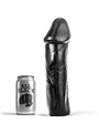 All Black - Pene Realistico con Ventosa 28 CM