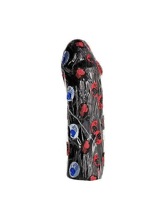 All Black - Pene Realistico con Ventosa 28 CM