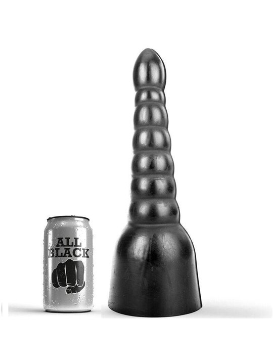 All Black - Dildo 34 CM