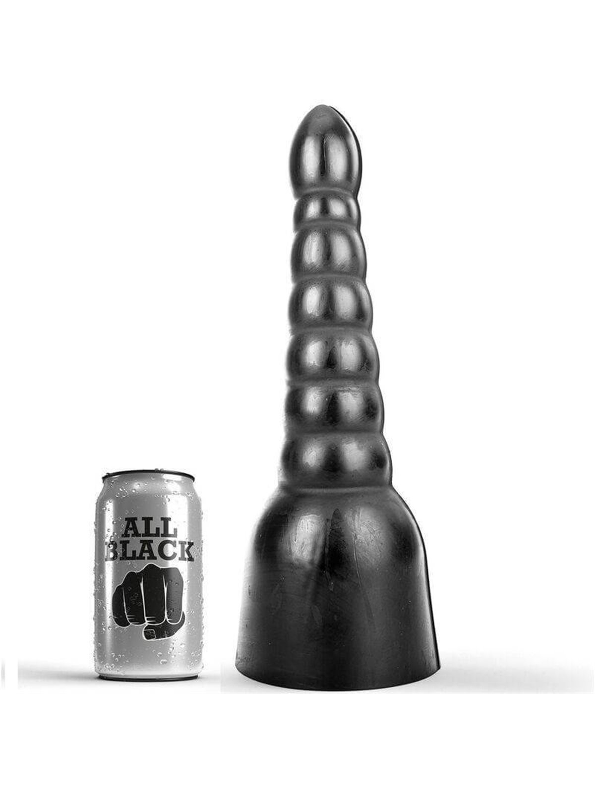 All Black - Dildo 34 CM
