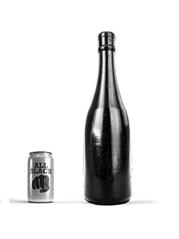 All Black - Dildo Da Fisting a Forma di Bottiglia 39,5 CM